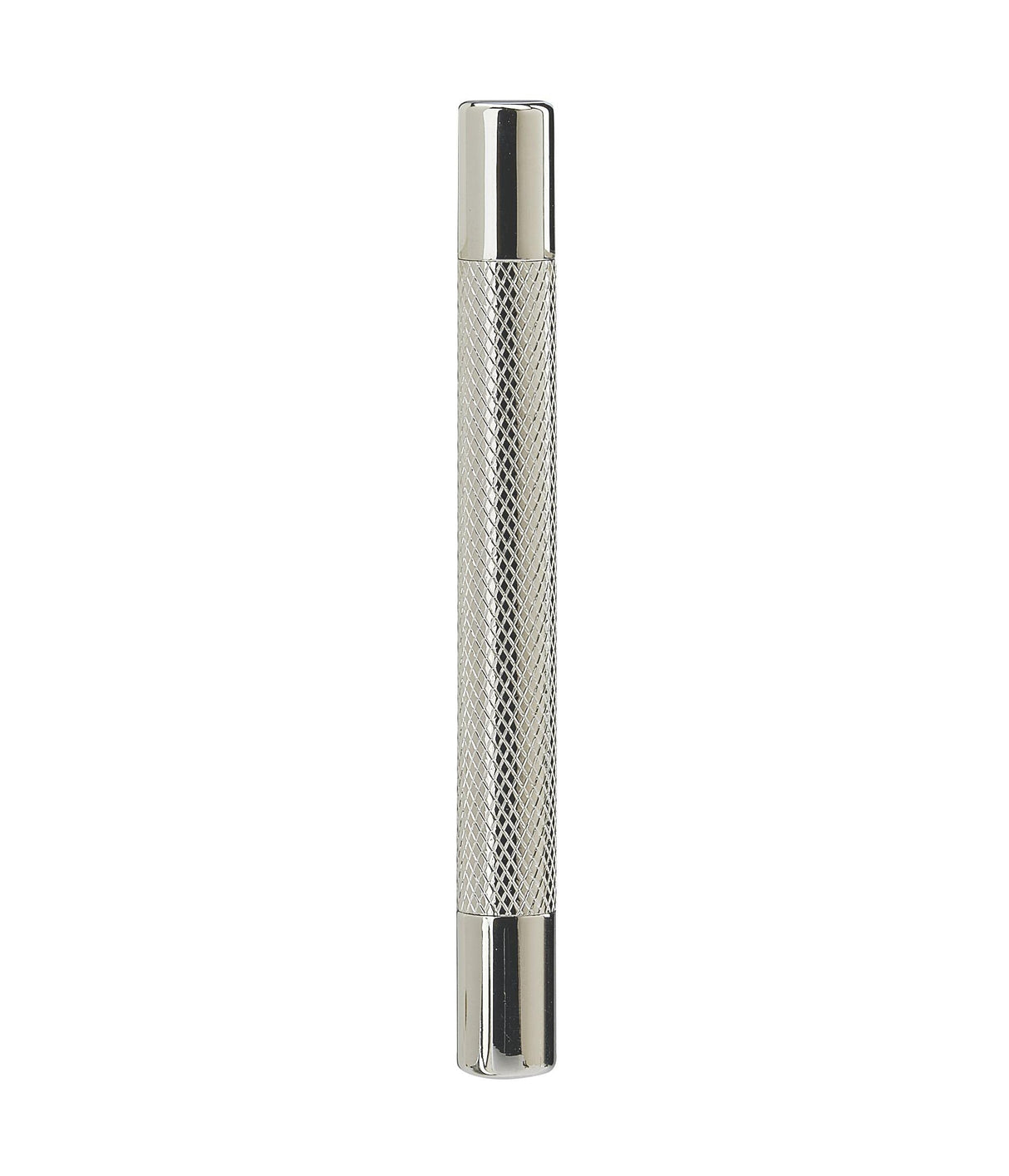 Amerock Kitchen Cabinet Pull Polished Nickel 5-1/16 in (128 mm) Center-to-Center Bronx 1 Pack Furniture Hardware Cabinet Handle Bathroom Drawer Pull