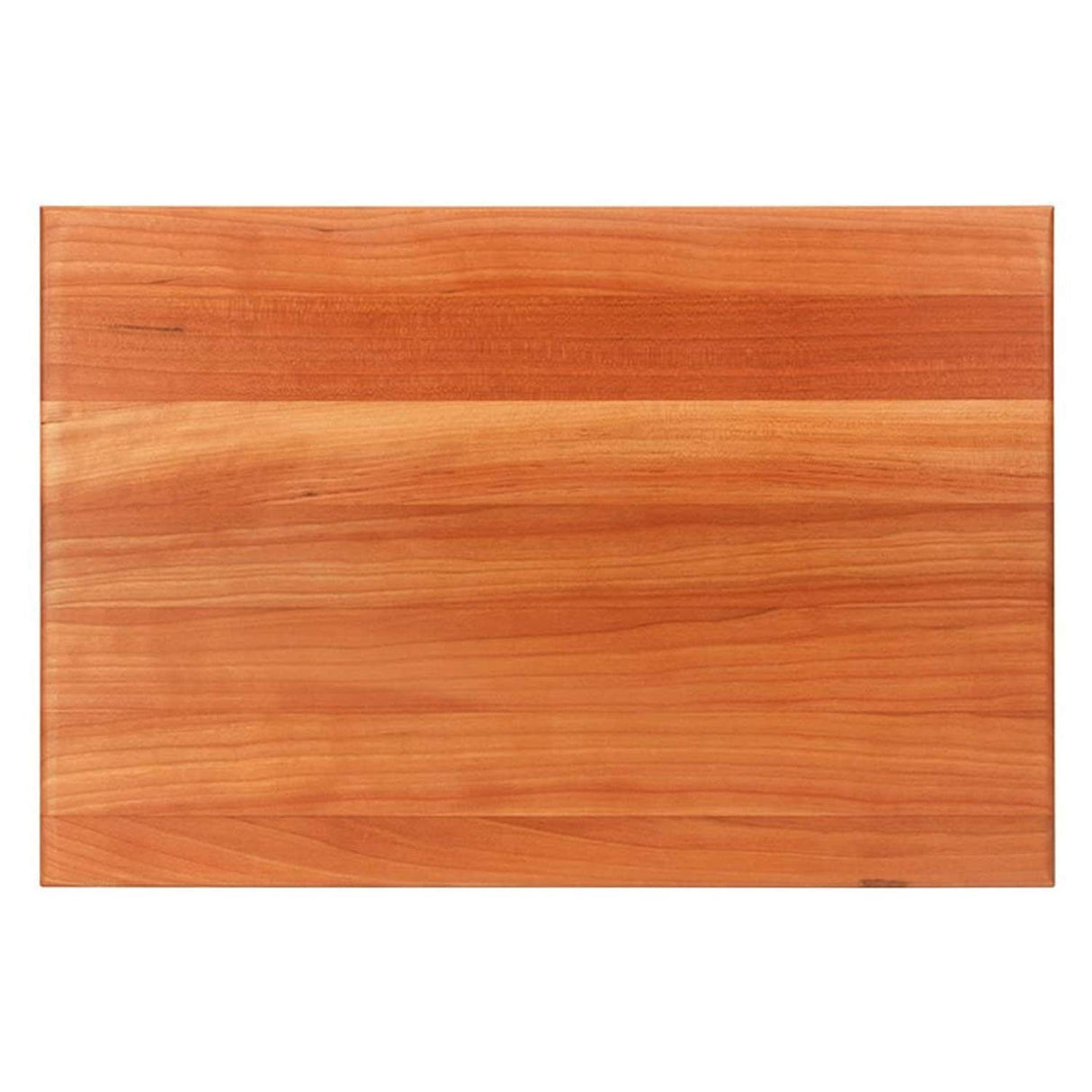 John Boos CHY-R01 Cherry Wood Cutting Board for Kitchen Prep, 1.5 Inch Thick, Large Edge Grain Rectangular Reversible Charcuterie Block, 18" x 12" 1.5" 18X12X1.5 CHY-EDGE GR-REV-