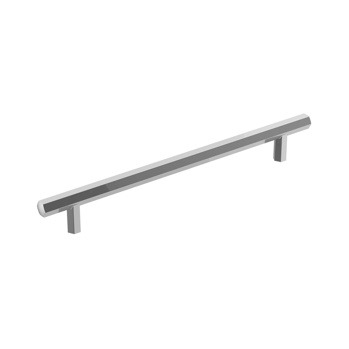 Amerock Cabinet Pull Polished Chrome 7-9/16 inch (192 mm) Center-to-Center Caliber 1 Pack Drawer Pull Cabinet Handle Cabinet Hardware