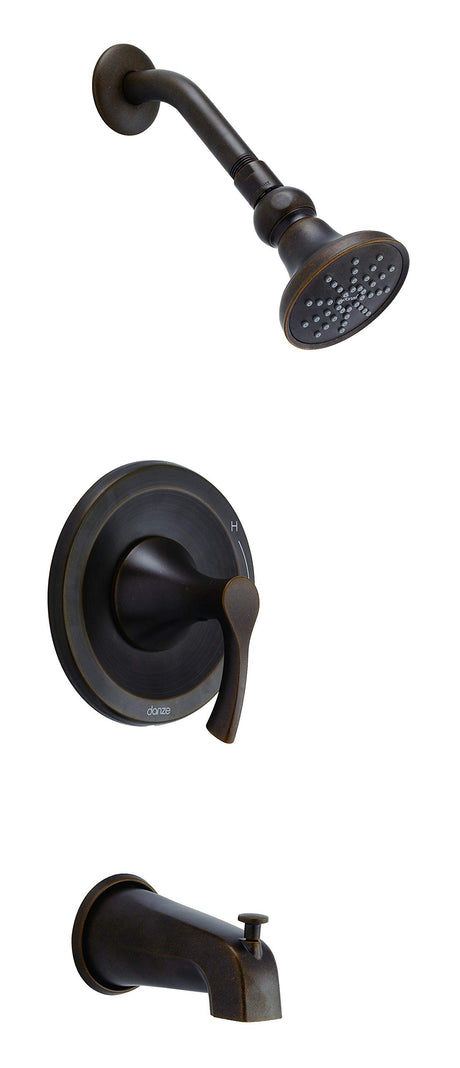 Gerber Antioch Tub & Shower Trim Kit, 1.75GPM - Tumbled Bronze
