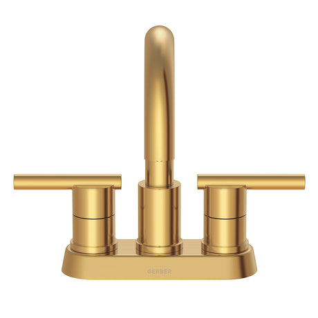 Gerber D307058BB Parma Two Handle Centerset Bathroom Faucet With Metal Touch DOWN...