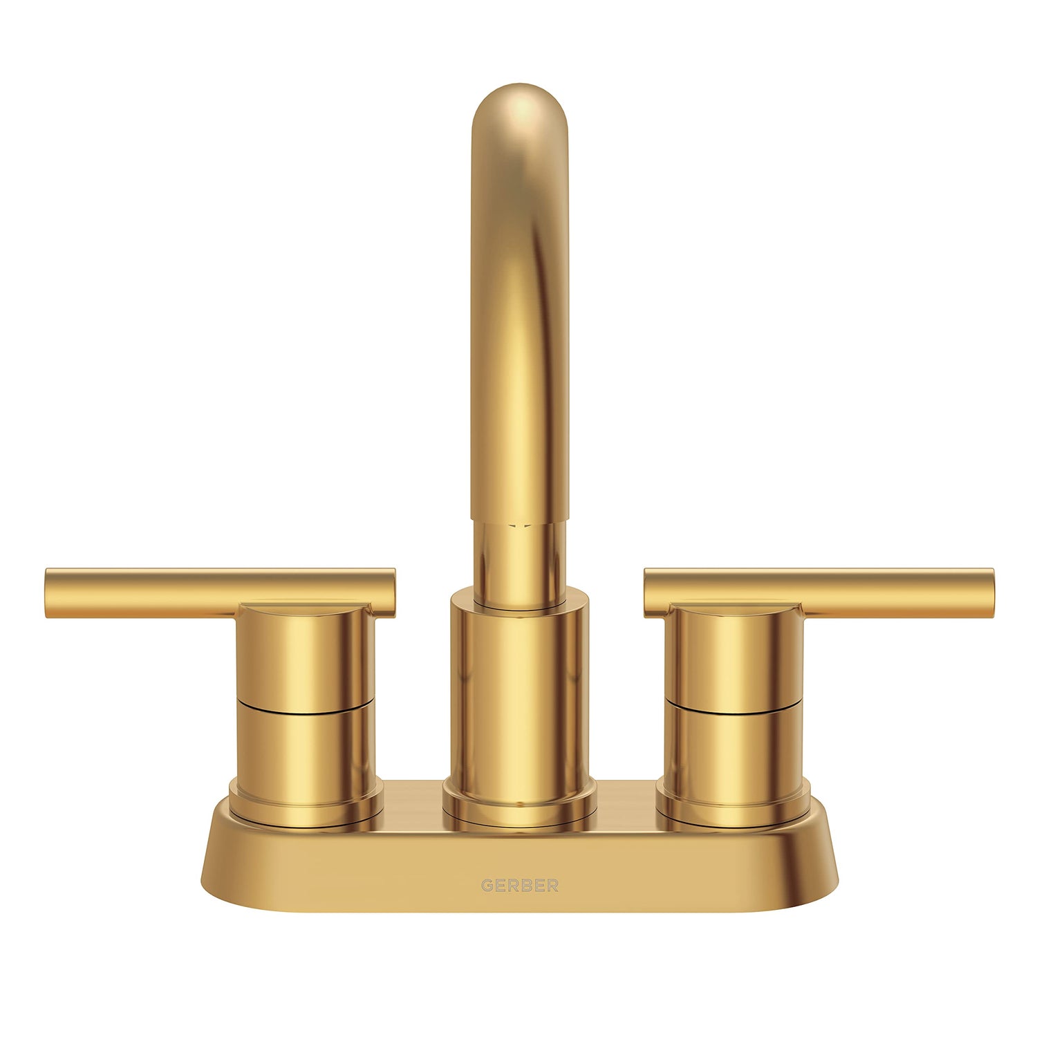 Gerber D307158BB Parma Two Handle Centerset Bathroom Faucet With Metal Pop-up DRA...