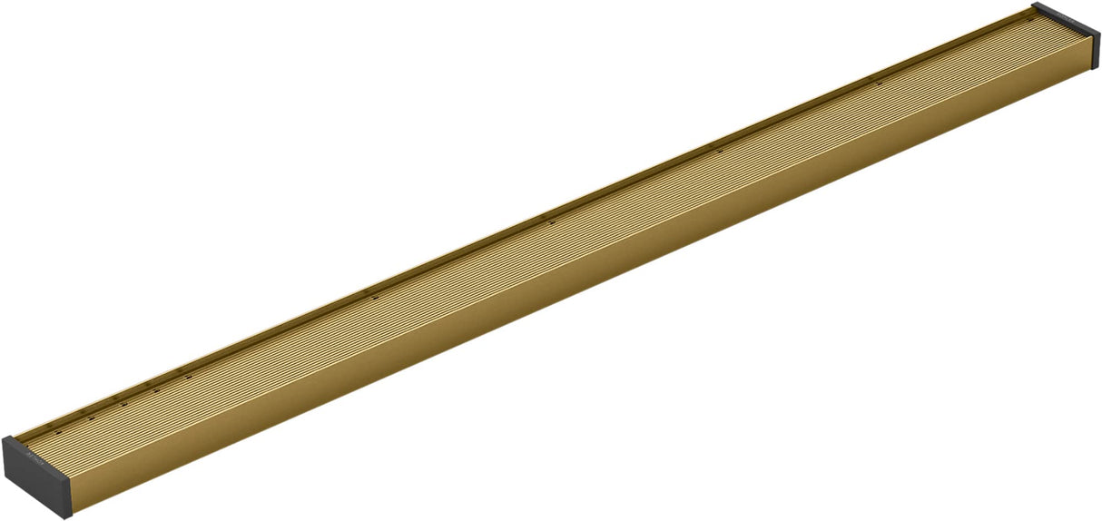 KOHLER TILE-IN GRATE, 36"X 2.5", Modern Brushed Brass