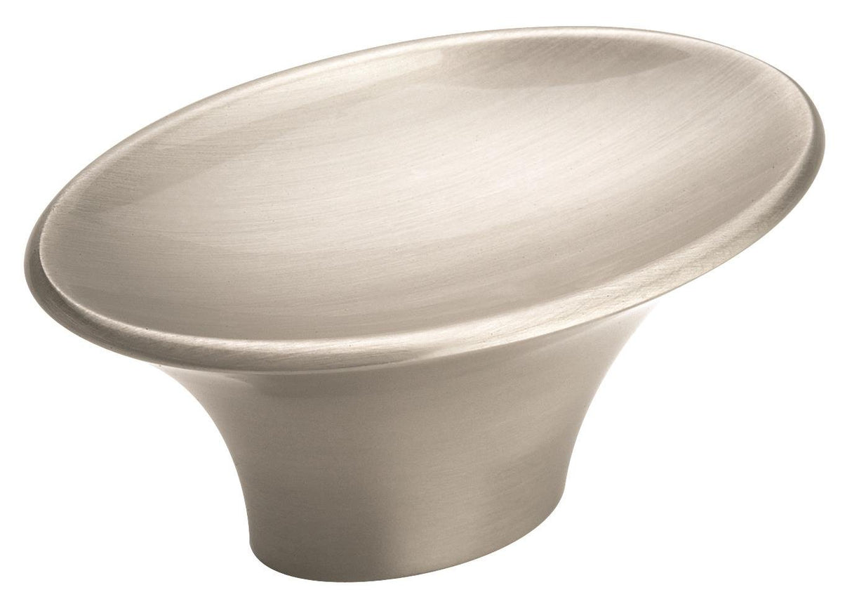 Amerock BP26129G10 Sleek 1-15/16 in (49 mm) Length Satin Nickel Cabinet Knob