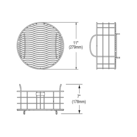 Elkay LKWRB12SS Stainless Steel Rinsing Basket