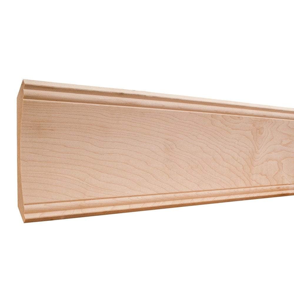 Hardware Resources MC10POP 3/4" D x 5-1/4" H Poplar Ogee Cove Crown Moulding