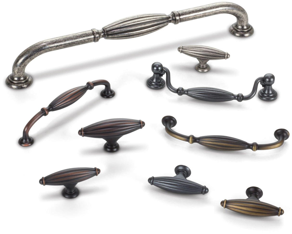 Jeffrey Alexander 618DACM 2-5/8" Gun Metal Glenmore Cabinet "T" Knob