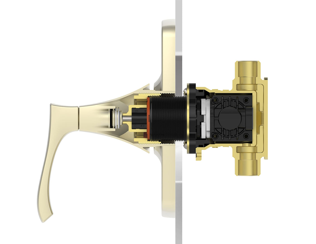 Unfinished Pressure Balance Valve, Universal Settings, Less Stops 0X8-310A