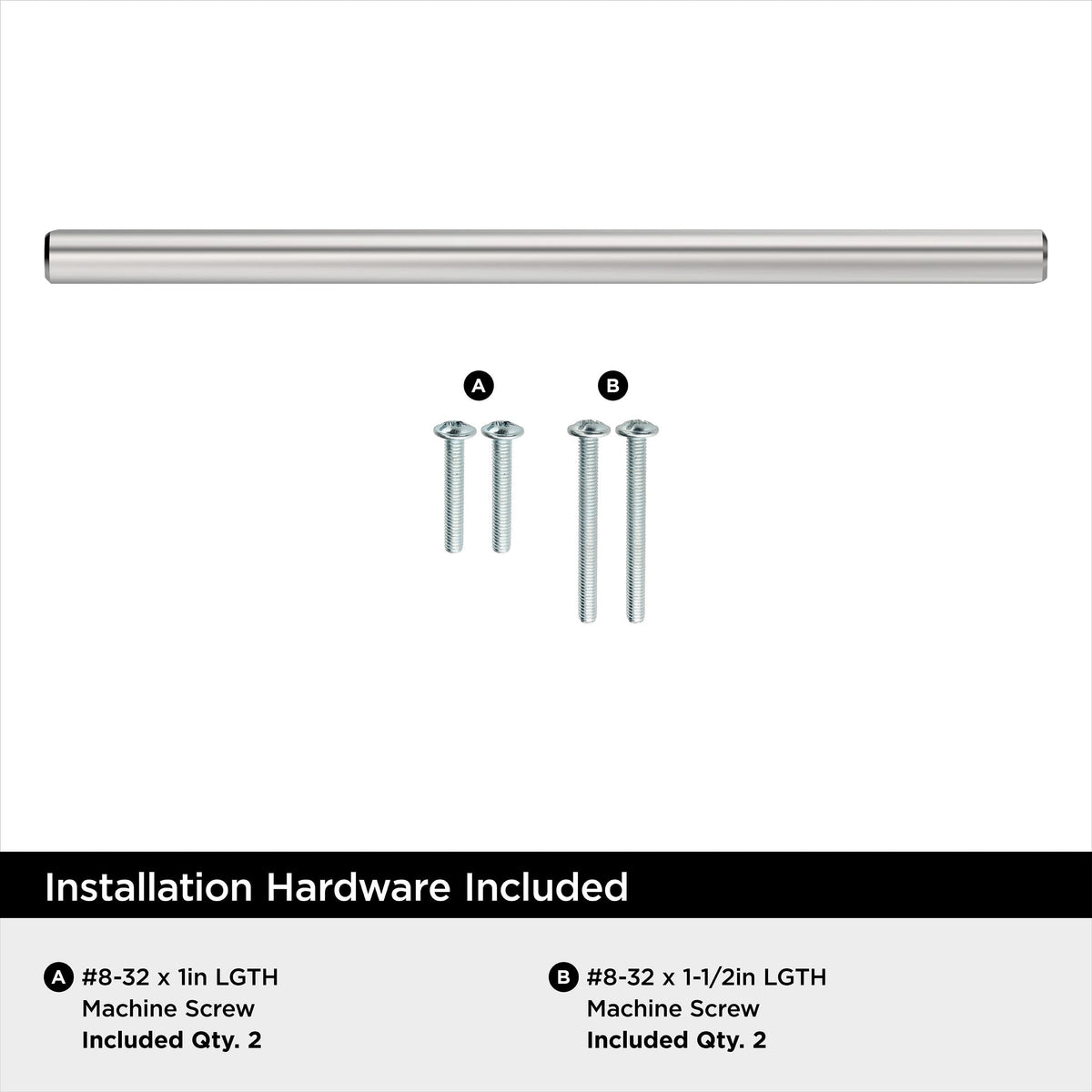 Amerock BP4052026 Polished Chrome Cabinet Pull 6-5/16 inch (160mm) Center-to-Center Cabinet Hardware Bar Pulls Furniture Hardware Drawer Pull