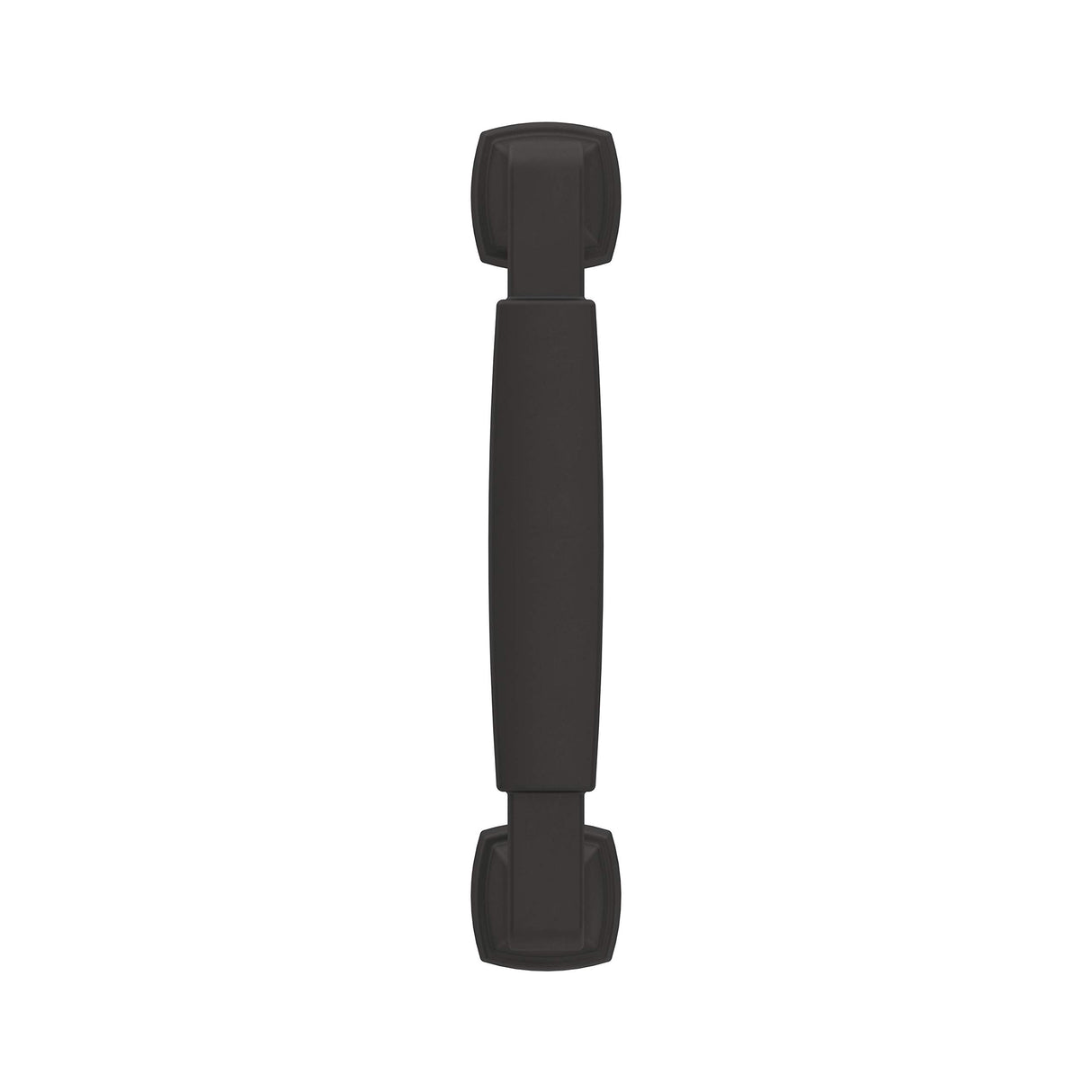 Amerock Cabinet Pull Matte Black 3-3/4 inch (96 mm) Center-to-Center Stature 1 Pack Drawer Pull Cabinet Handle Cabinet Hardware