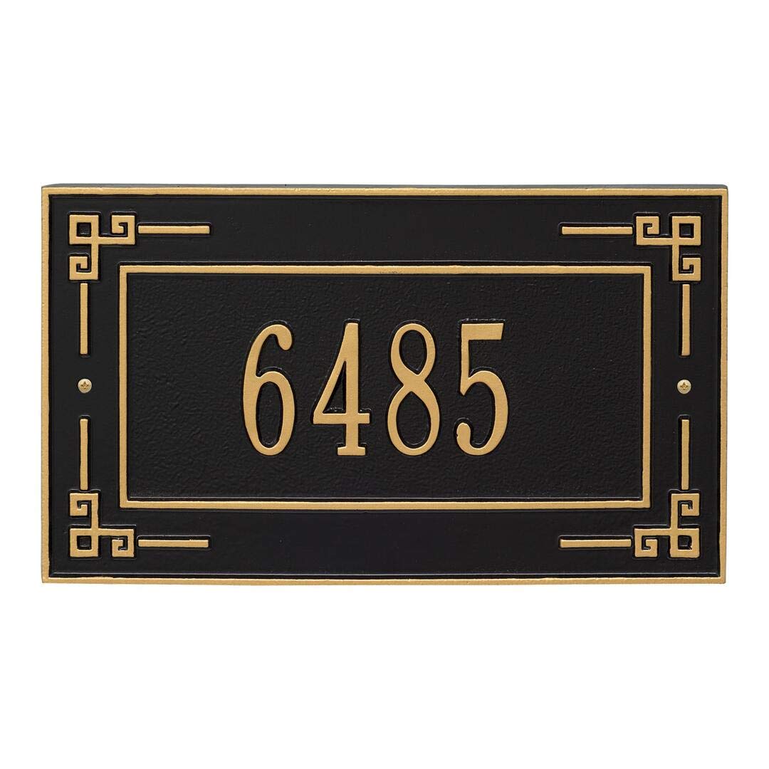 Whitehall 1905BG - Personalized Key Corner Plaque - Standard - Wall - 1 Line