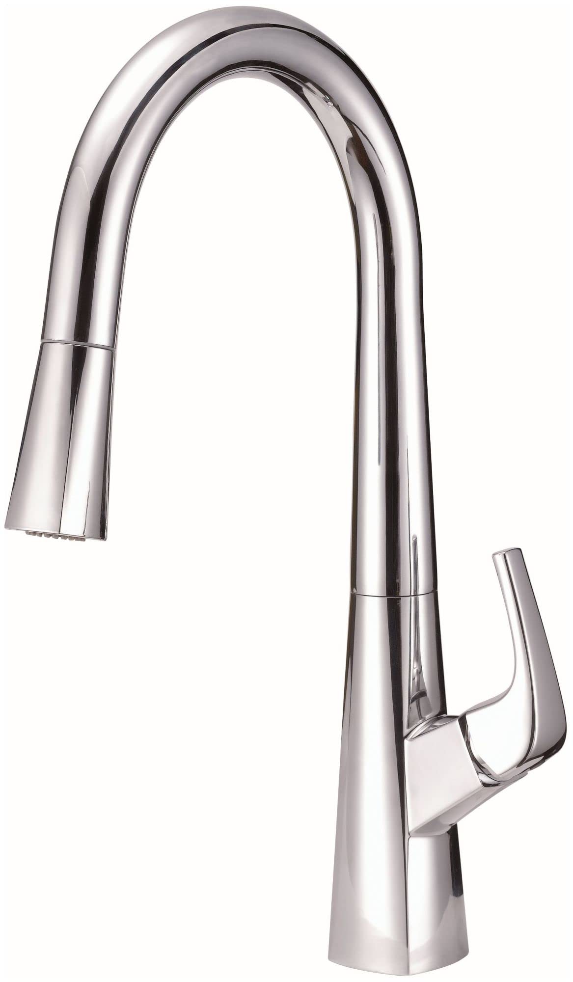 Gerber D454419 Chrome Vaughn Single Handle Pull-down Kitchen Faucet