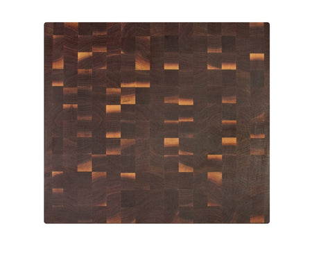 John Boos WALBBIT7-2425 End Grain Butcher Block Island Top, 24 x 25 7, Walnut Wood