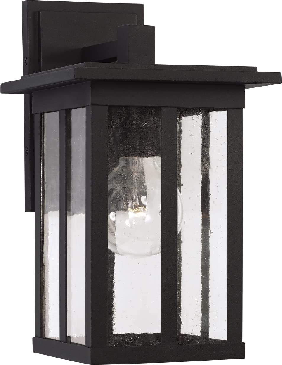 Capital Lighting 943811BK Barrett 1 Light Outdoor Wall Lantern Black