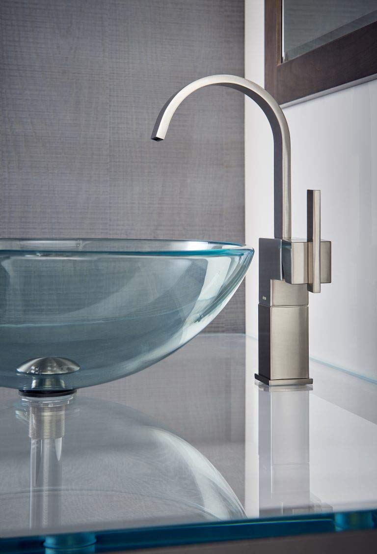 Gerber D201144BN Brushed Nickel Sirius Single Handle Vessel Filler