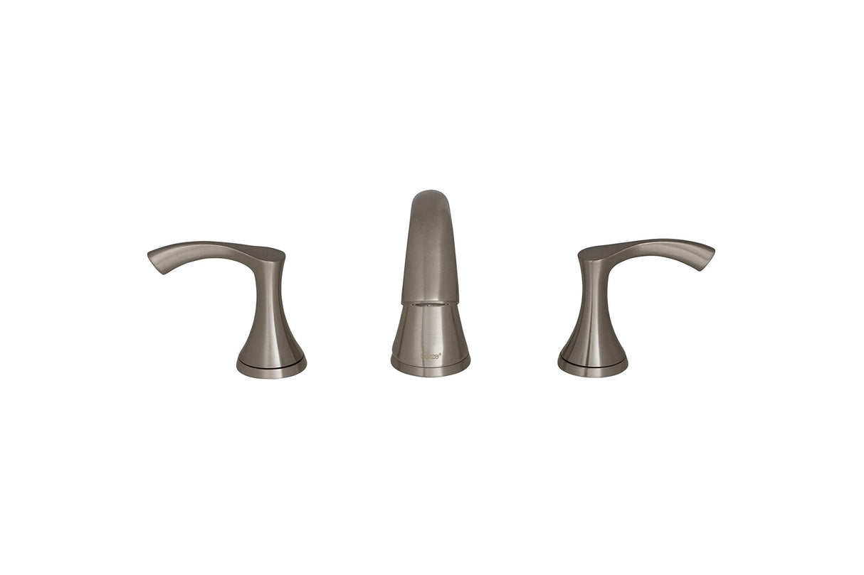 Gerber D304222 Chrome Antioch Two Handle Widespread Lavatory Faucet