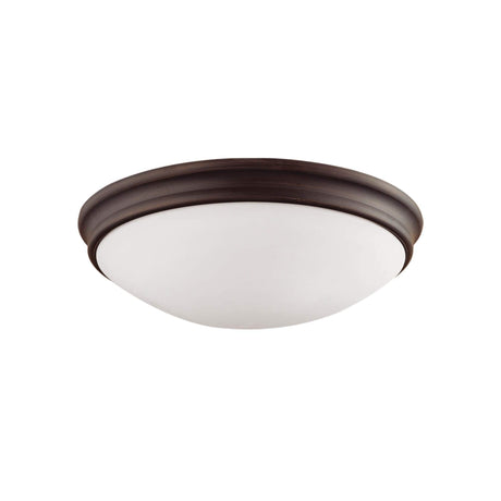 Millennium Lighting 5225-BN 3 Light 14" Wide Flush Mount Bowl Ceiling Fixture