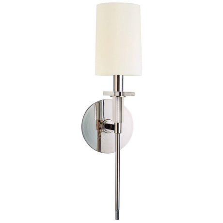 Hudson Valley Lighting 8511-PN Amherst - 1 Light Wall Sconce, Finish Color: Polished Nickel
