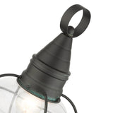 Livex Lighting 26902-61 Newburyport 1 Light 15 inch Charcoal Outdoor Post Top Lantern
