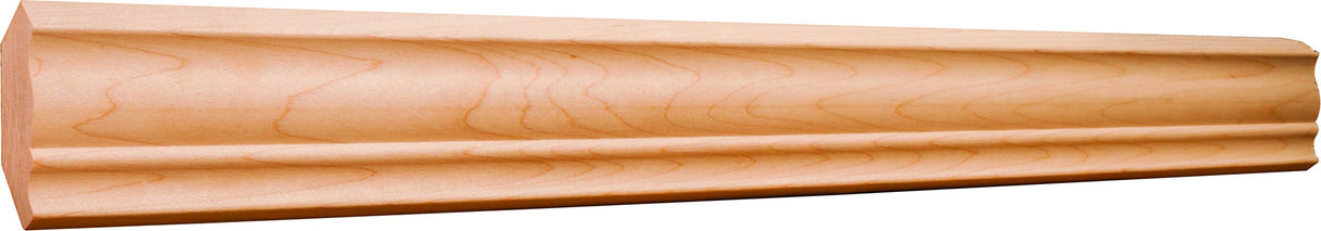 Hardware Resources SC11ALD 5/8" D x 4-1/4" H Alder Standard Crown Moulding