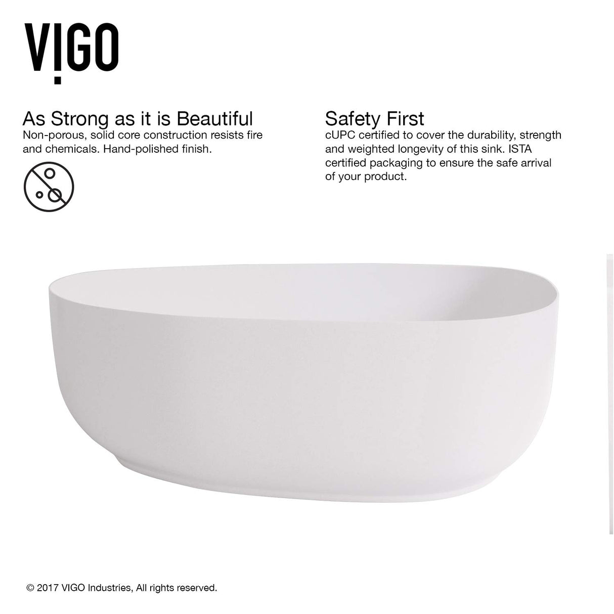 VIGO VGT1251 15.25" L -20.0" W -12.38" H Handmade Countertop Matte Stone Novelty/Specialty Vessel Bathroom Sink Set in Matte White Finish with Antique Rubbed Bronze Faucet and Pop Up Drain