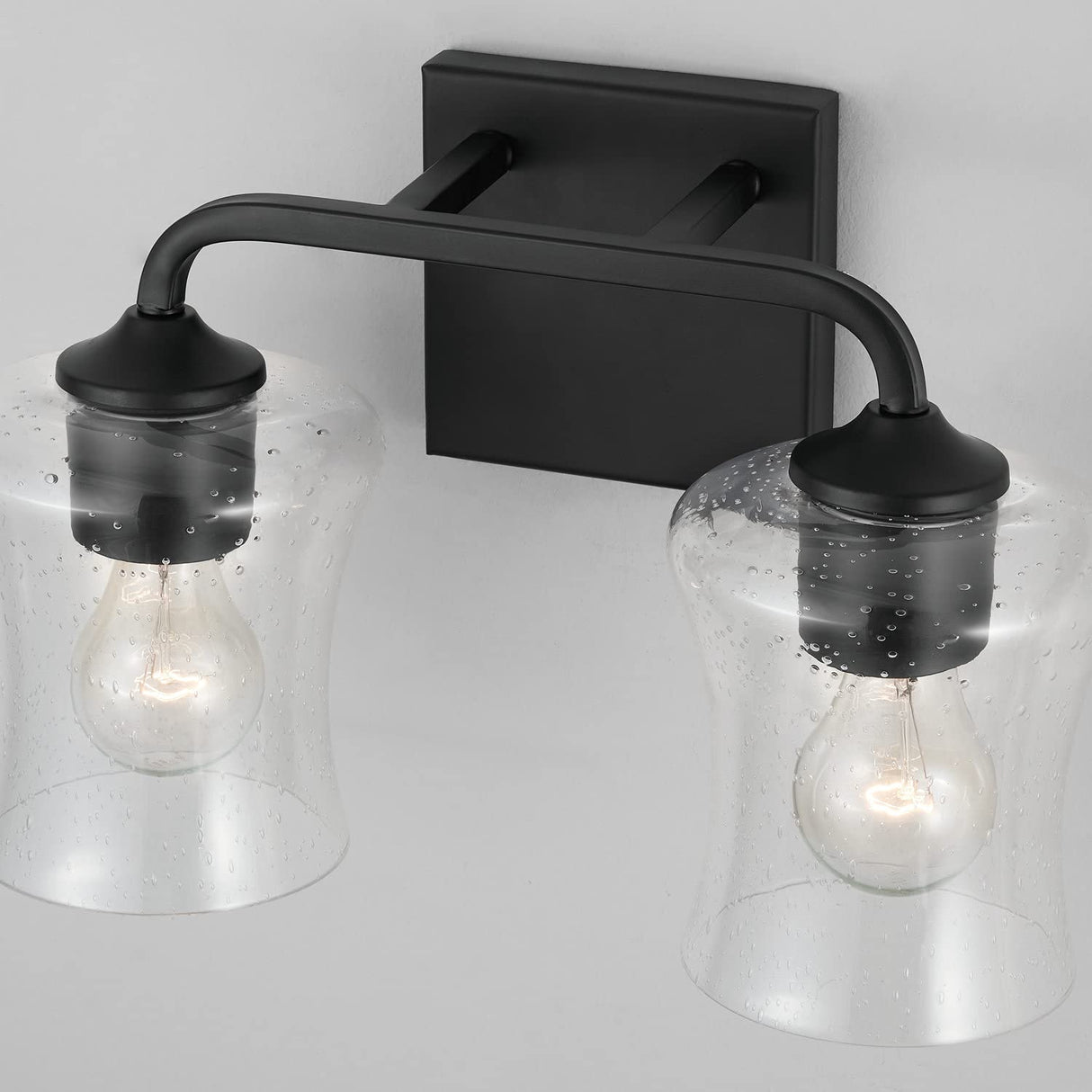 Capital Lighting 139221MB-499 Reeves 2 Light Vanity Matte Black