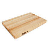 John Boos R01 Maple Wood Cutting Board for Kitchen Prep, 1.5 Inch Thick, Large Edge Grain Rectangular Reversible Charcuterie Block, 18" x 12" 1.5" 18X12X1.5 MPL-EDGE GR-REV-