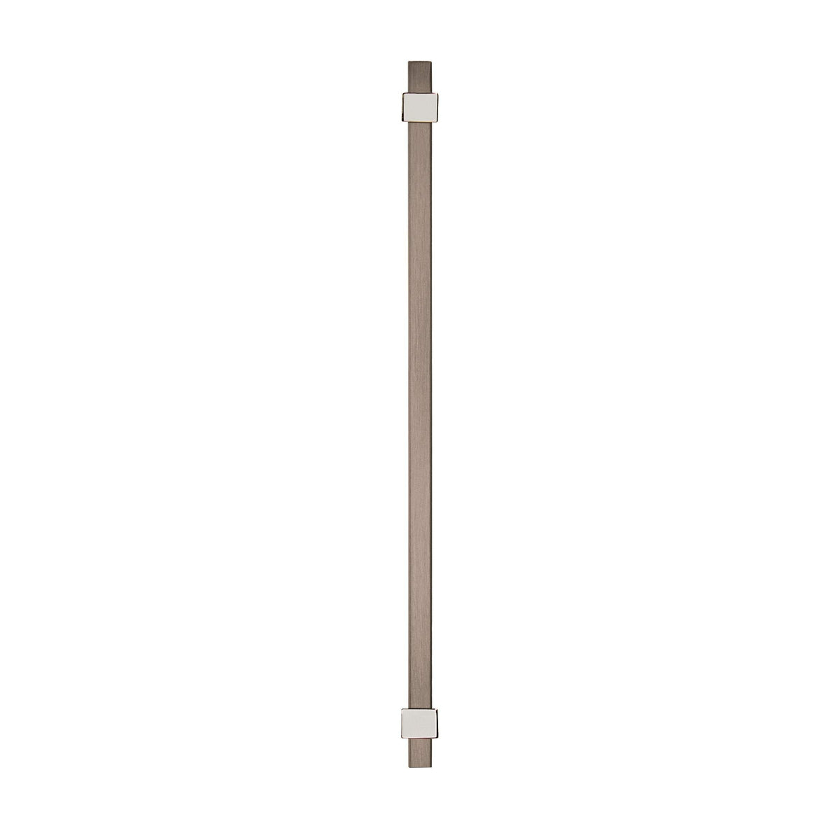 Amerock Cabinet Pull Black Brushed Nickel/Polished Chrome 7-9/16 inch (192 mm) Center to Center Mulino 1 Pack Drawer Pull Drawer Handle Cabinet Hardware