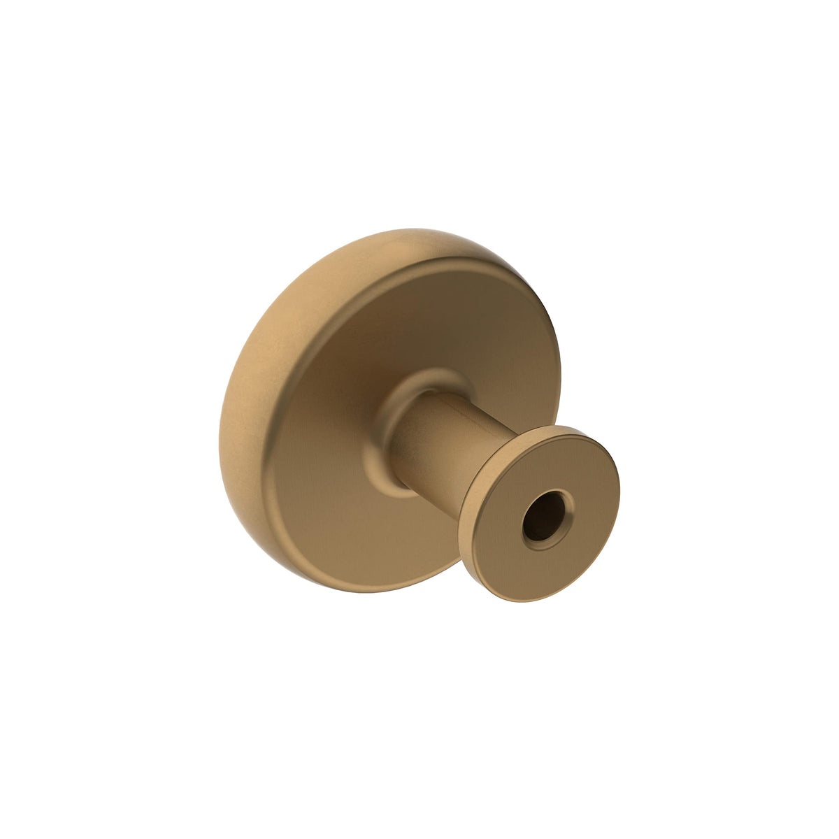 Amerock Cabinet Knob Champagne Bronze 1-1/4 inch (32 mm) Diameter Factor 1 Pack Drawer Knob Cabinet Hardware