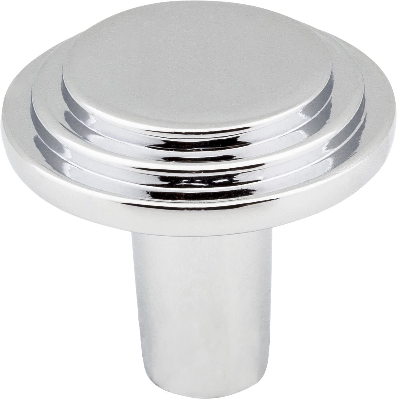 Elements 331PC 1-1/8" Diameter Polished Chrome Round Calloway Cabinet Knob