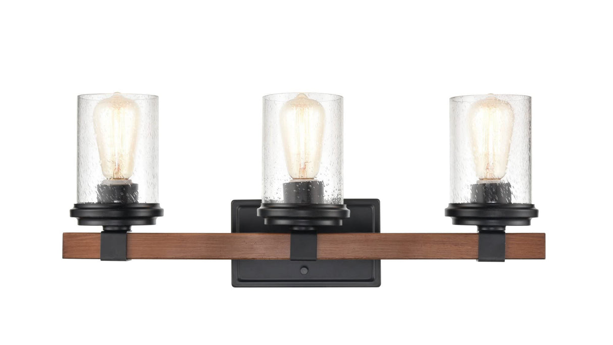 Millennium Lighting 3803-MB/WG Taos 3 Light 23" Wide Bathroom Vanity Light