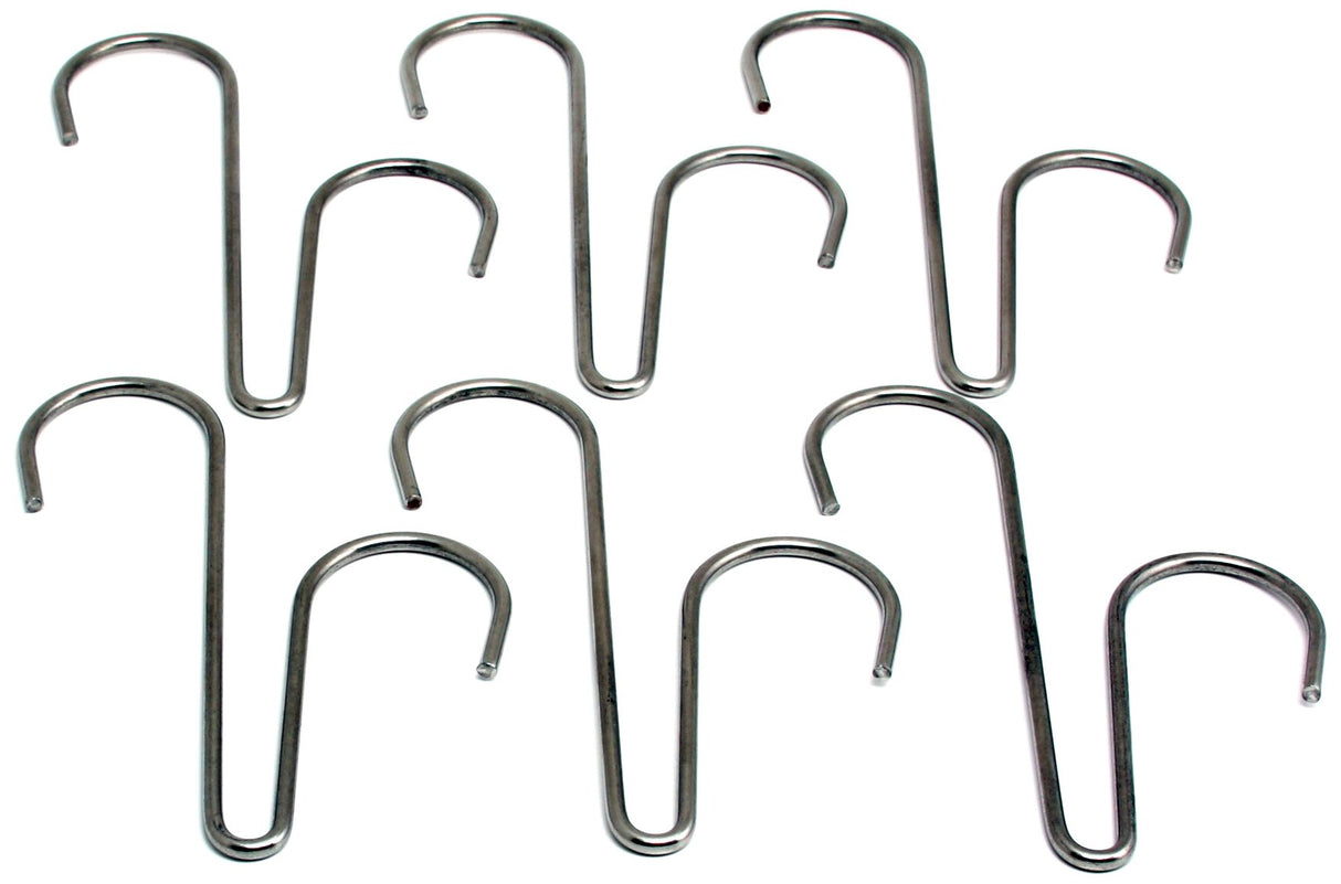 Enclume DLH SS PACK 7.25" Double Level Hooks 6 Pack SS