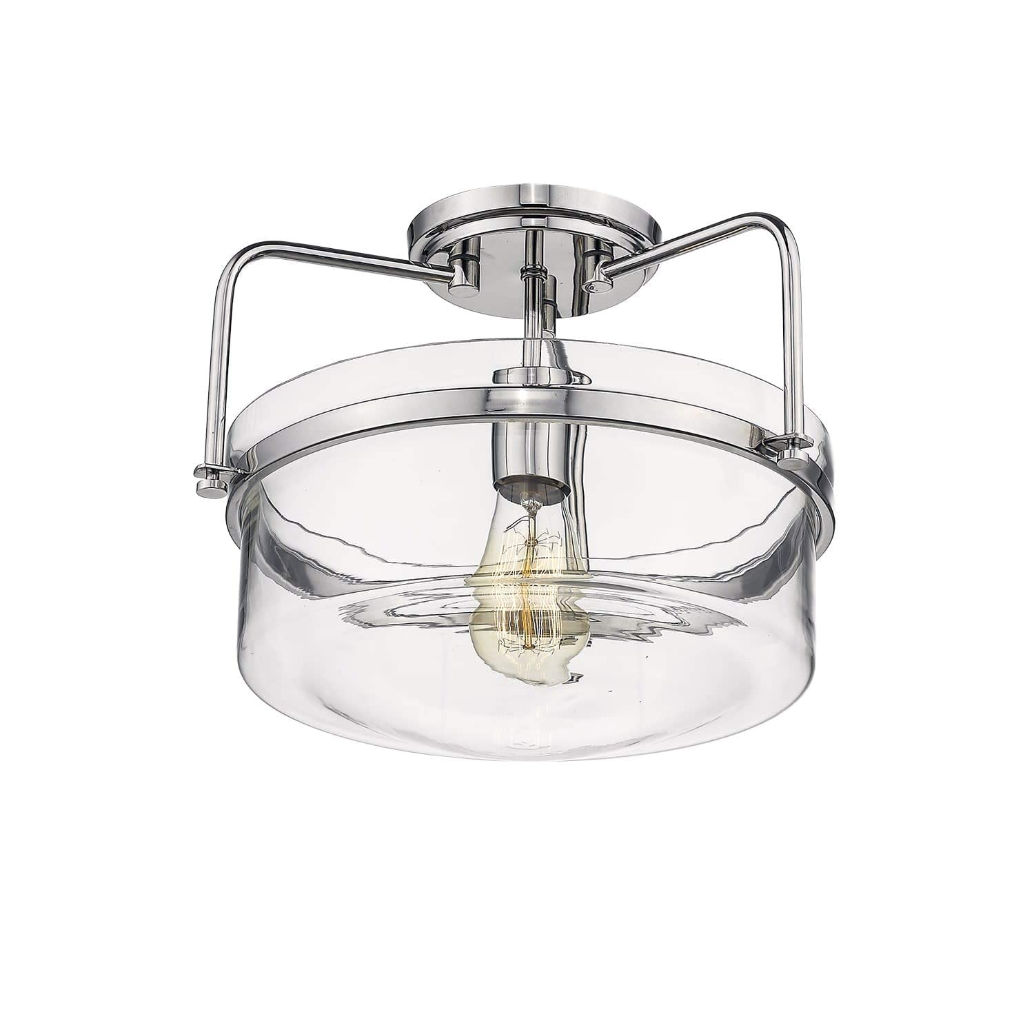 Millennium Lighting 2401PN Semi Flushmount