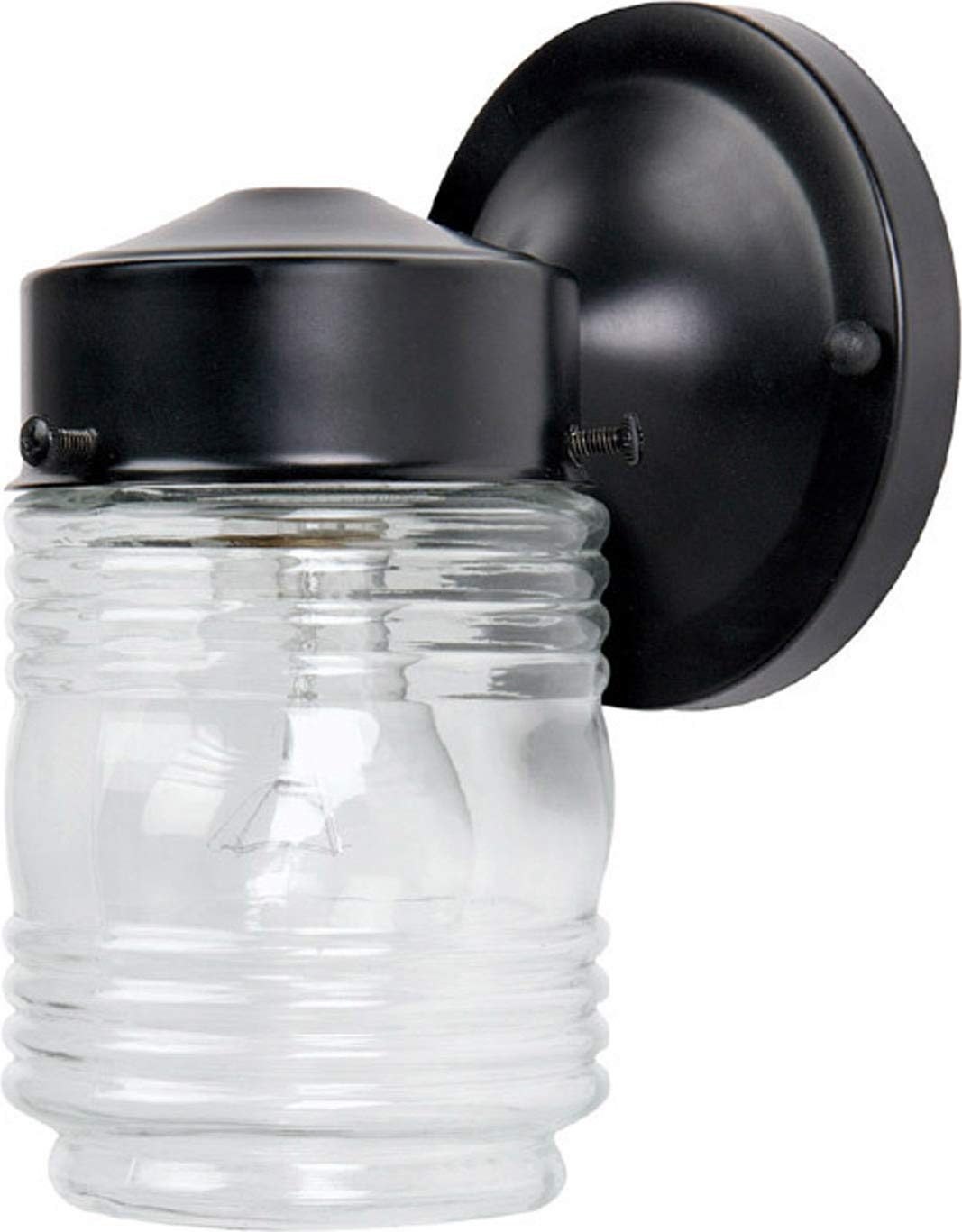 Capital Lighting 9946BK Outdoor 1 Light Outdoor Wall Lantern Black