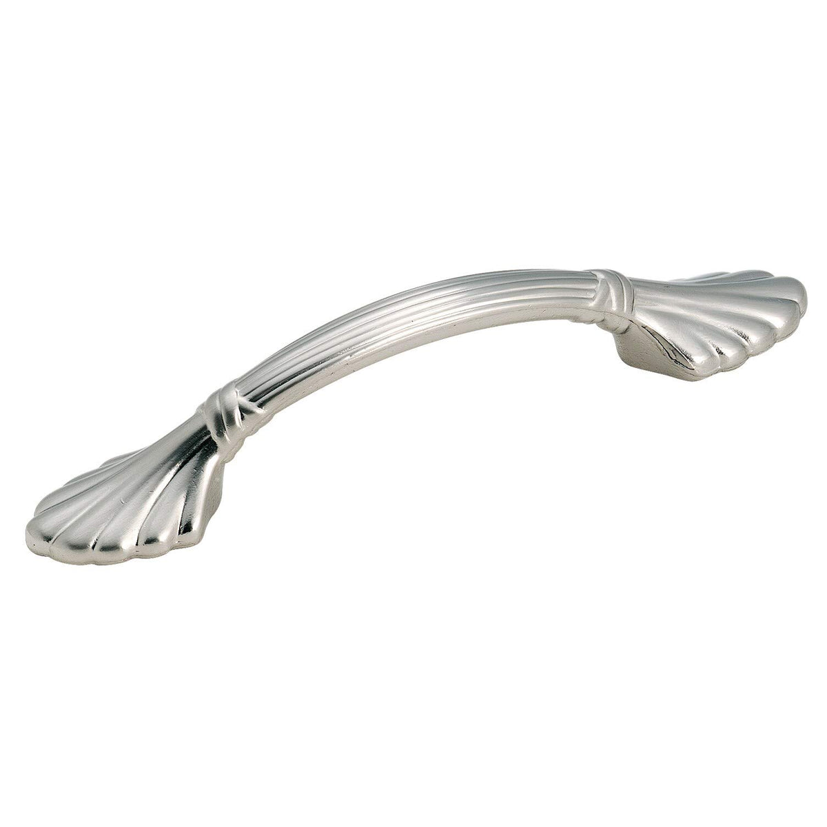 Amerock BP1333G9 Natural Elegance 3 in (76 mm) Center-to-Center Sterling Nickel Cabinet Pull