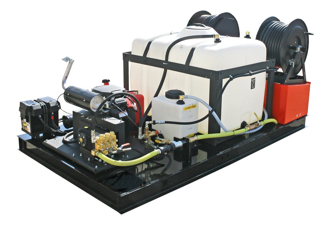 General Wire SX-JM-2512-C-V Basic Unit + 400JH3 (400' x 1/2") Hose, JN-HP-150 Nozzle Set