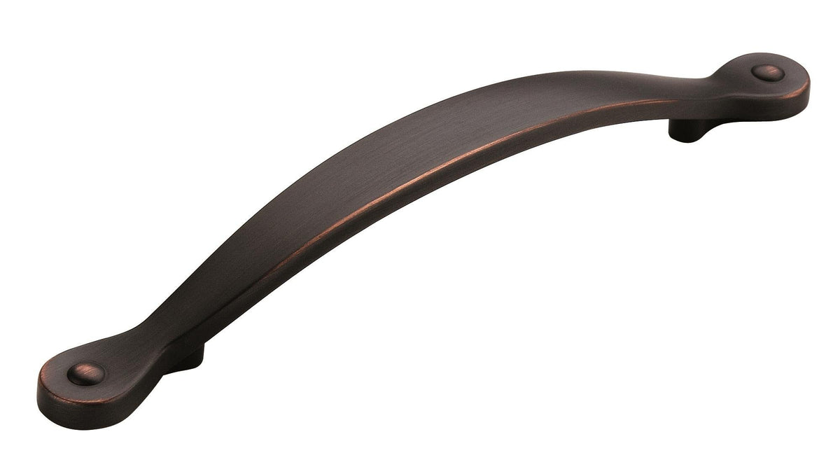 Amerock Cabinet Pull Oil Rubbed Bronze 5-1/16 inch (128 mm) Center to Center Inspirations 1 Pack Drawer Pull Drawer Handle Cabinet Hardware
