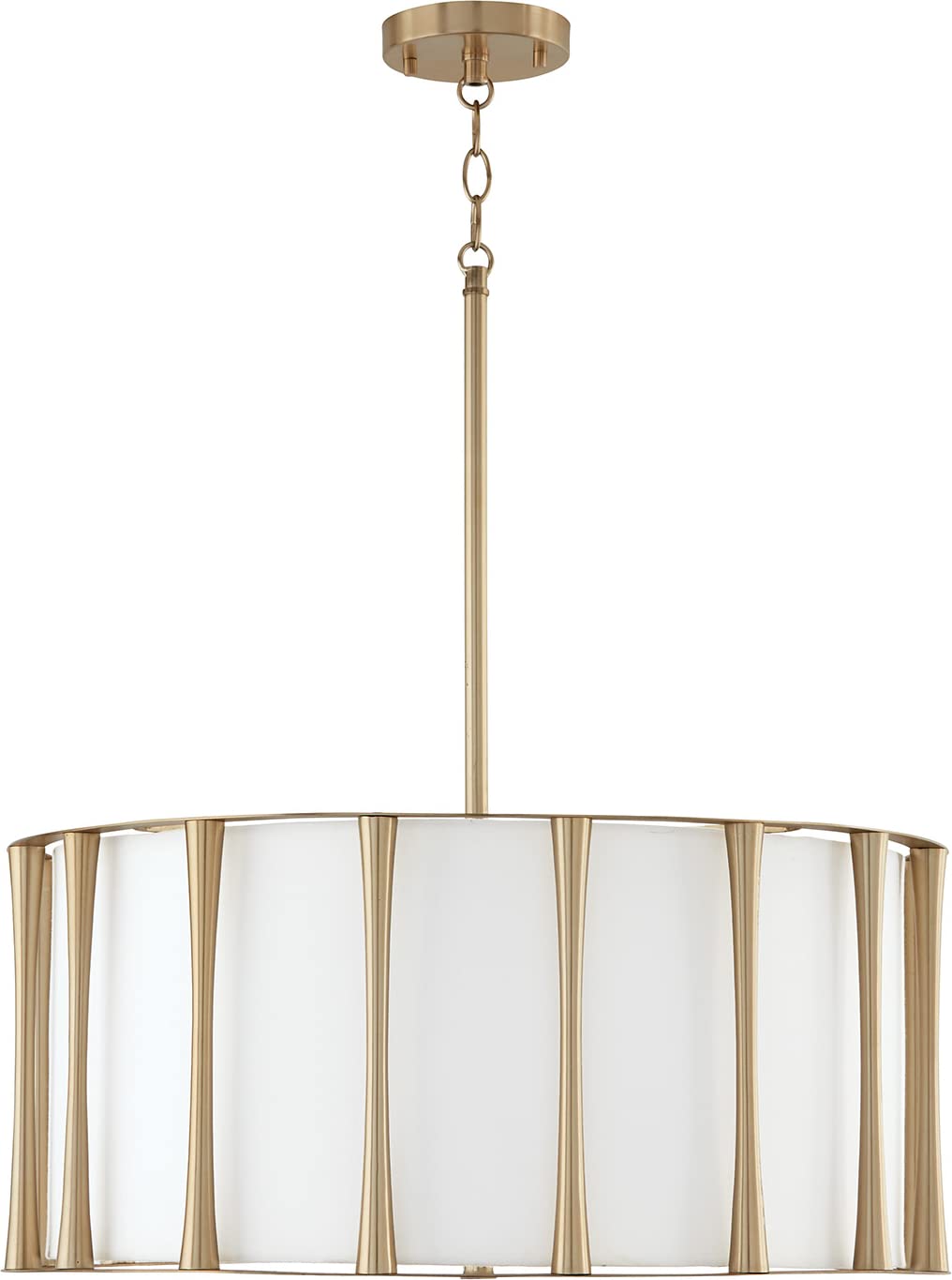 Capital Lighting 344641MA Bodie 4 Light Pendant Matte Brass