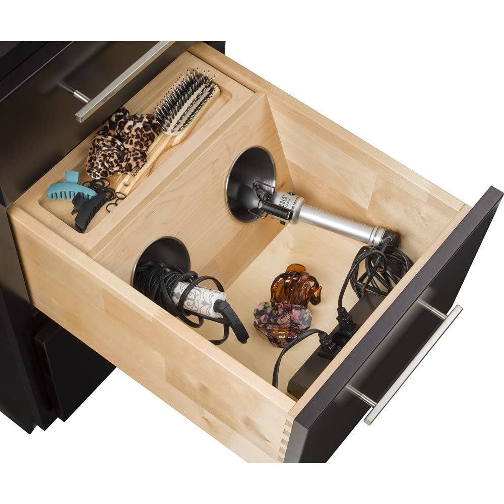 Hardware Resources PVGD15-SC 15" Powered Vanity Drawer