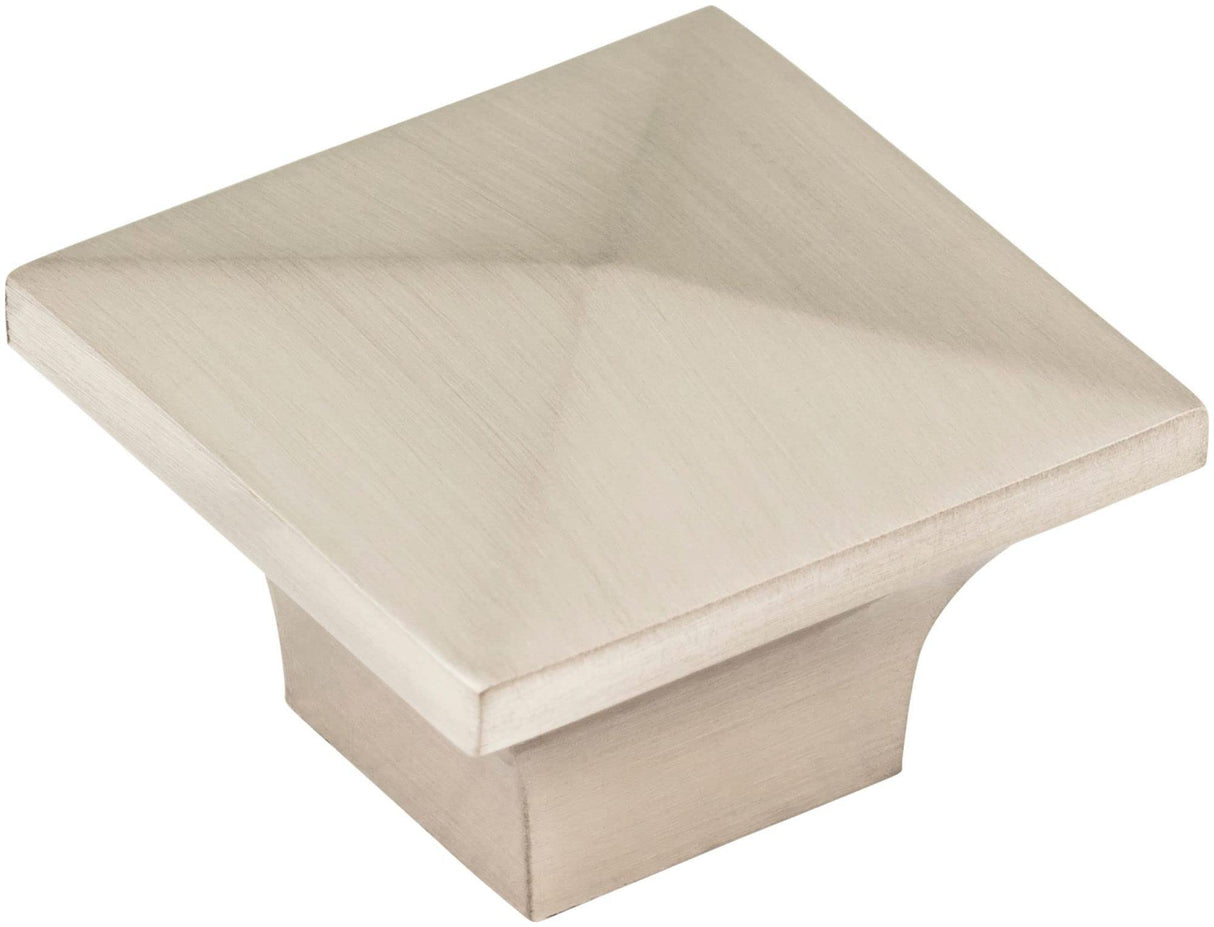 Jeffrey Alexander 595SN 1-1/4" Overall Length Satin Nickel Pyramid Cairo Cabinet Knob