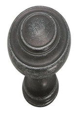 Amerock Cabinet Knob Wrought Iron Dark 1-5/16 inch (33 mm) Diameter Inspirations 1 Pack Drawer Knob Cabinet Hardware