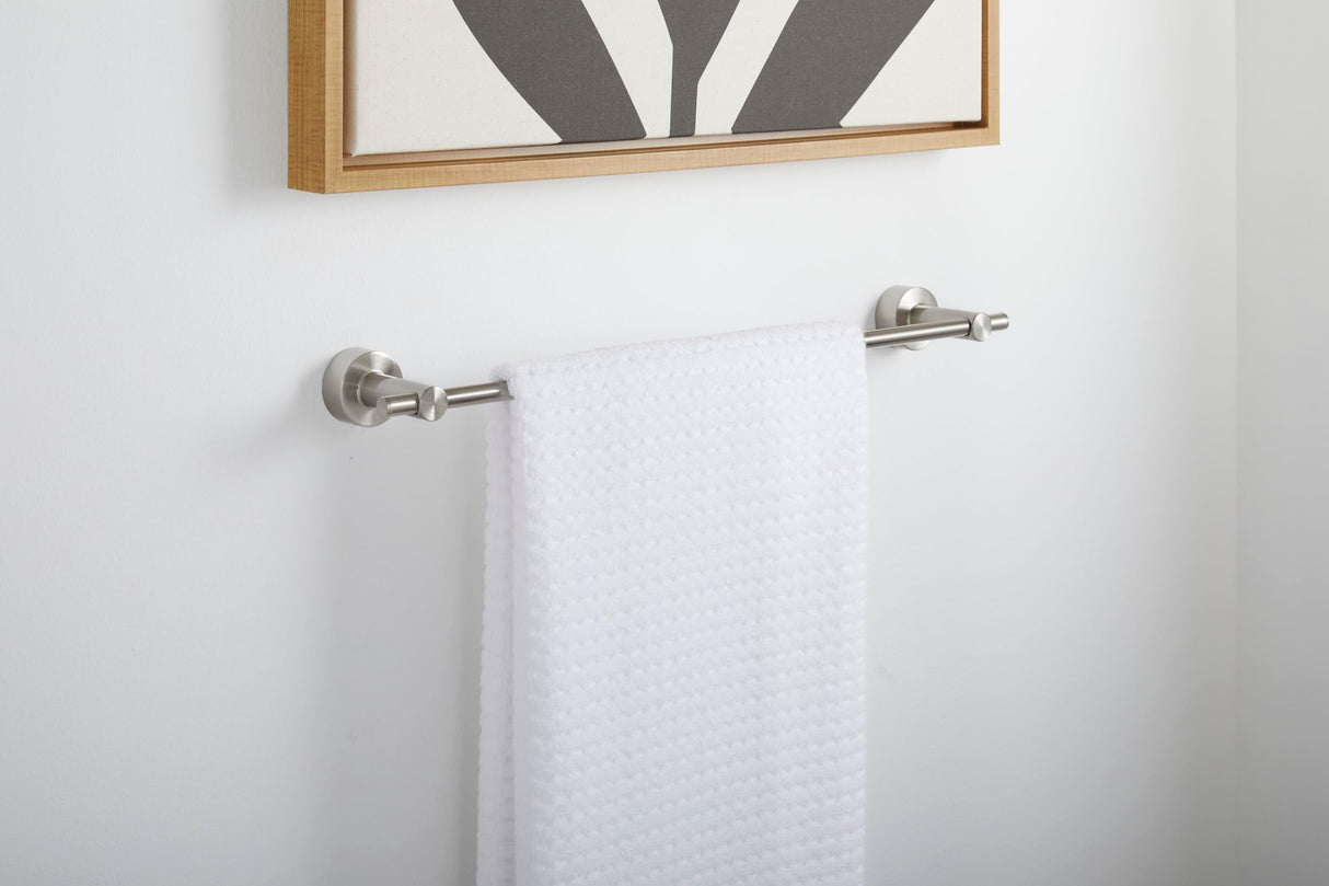 Gerber D446412BN Brushed Nickel Parma 18" Towel Bar