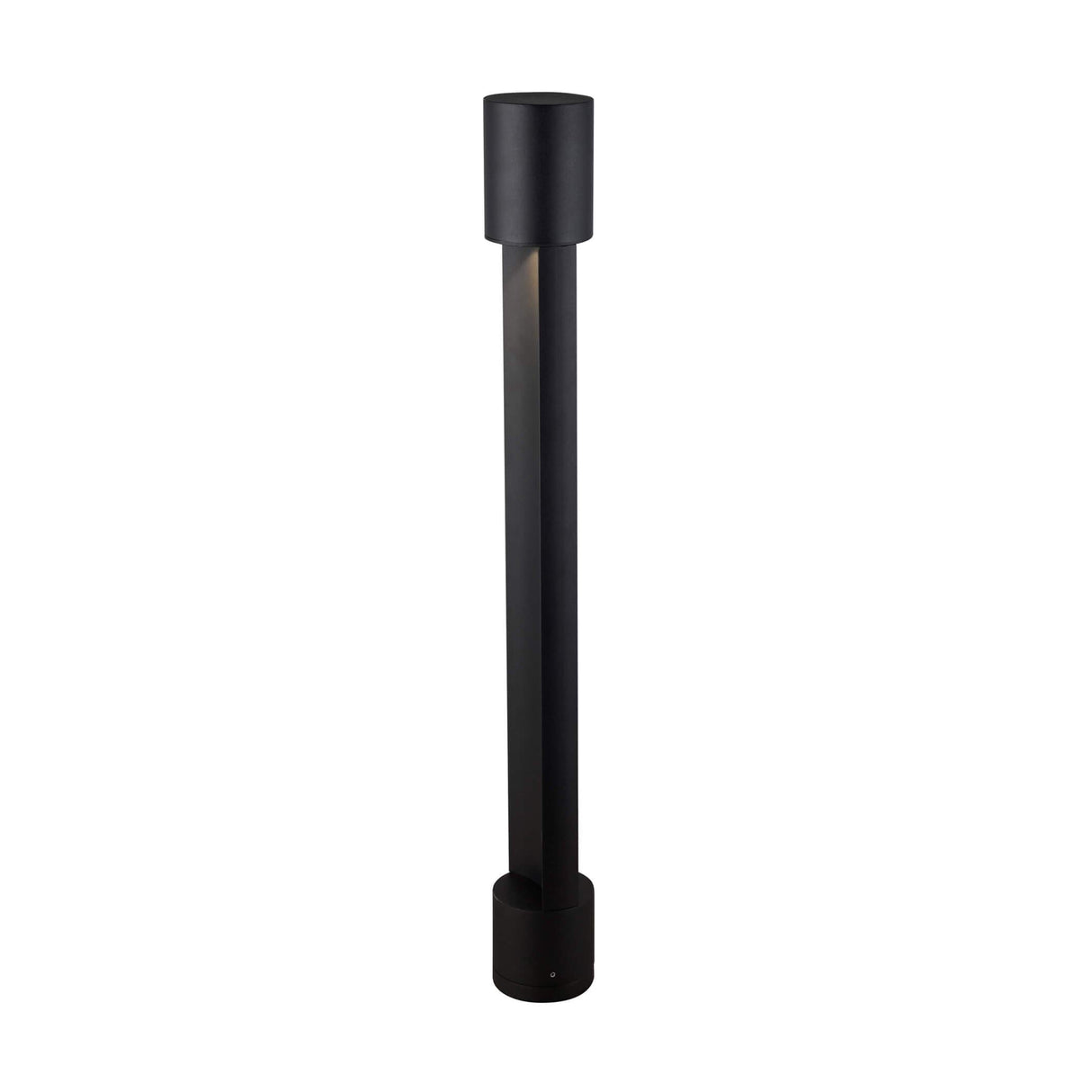 VONN Lighting 32" Modern VOB14598BL Low-Voltage 6-Watt Integrated LED Outdoor Bollard in Matt Black, 3.5" L x 3.5" W x 31.5" H