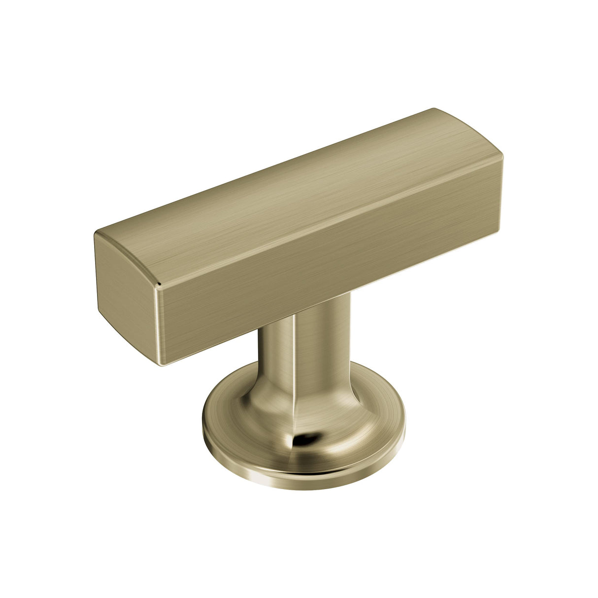 Amerock BP37100BBZ Kitchen Cabinet Knob Golden Champagne Everett 1-3/4 in (44 mm) Length Cabinet Hardware Bar Furniture Knob Dresser Drawer Knob Bathroom Cabinet Door Knob