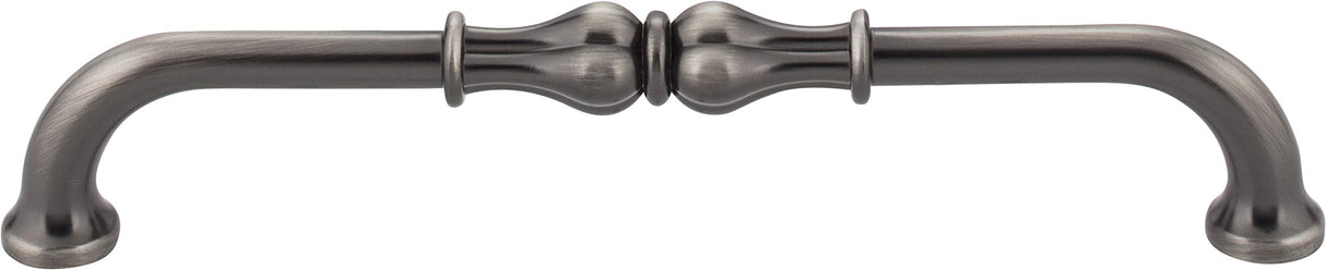 Jeffrey Alexander 818-160BNBDL 160 mm Center-to-Center Brushed Pewter Bella Cabinet Pull
