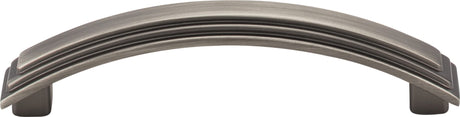 Elements 351-96SN 96 mm Center-to-Center Satin Nickel Arched Calloway Cabinet Pull