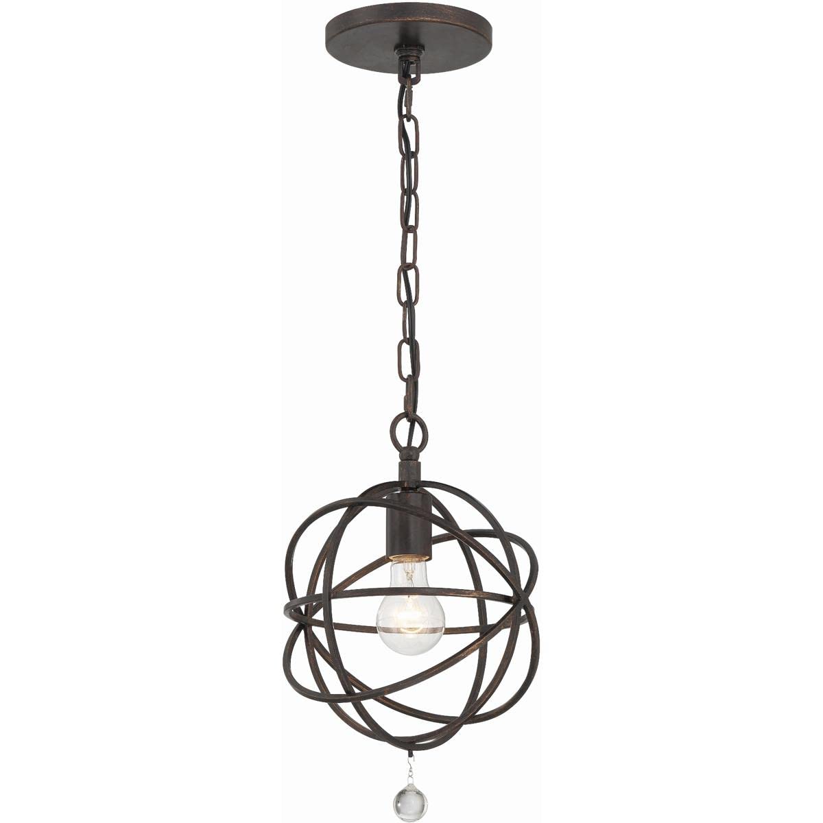 Solaris 1 Light English Bronze Mini Pendant 9220-EB