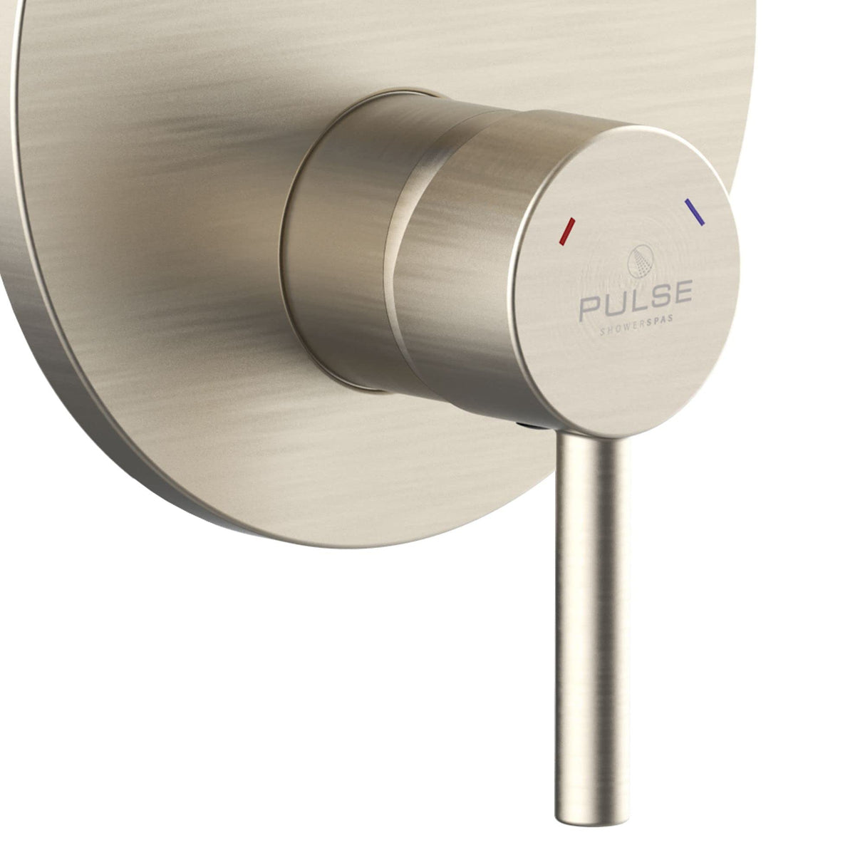 PULSE ShowerSpas 3005-RIVD-BN Two Way Tru-Temp Pressure Balance 1/2" Rough-In Valve with Brushed Nickel Trim Kit