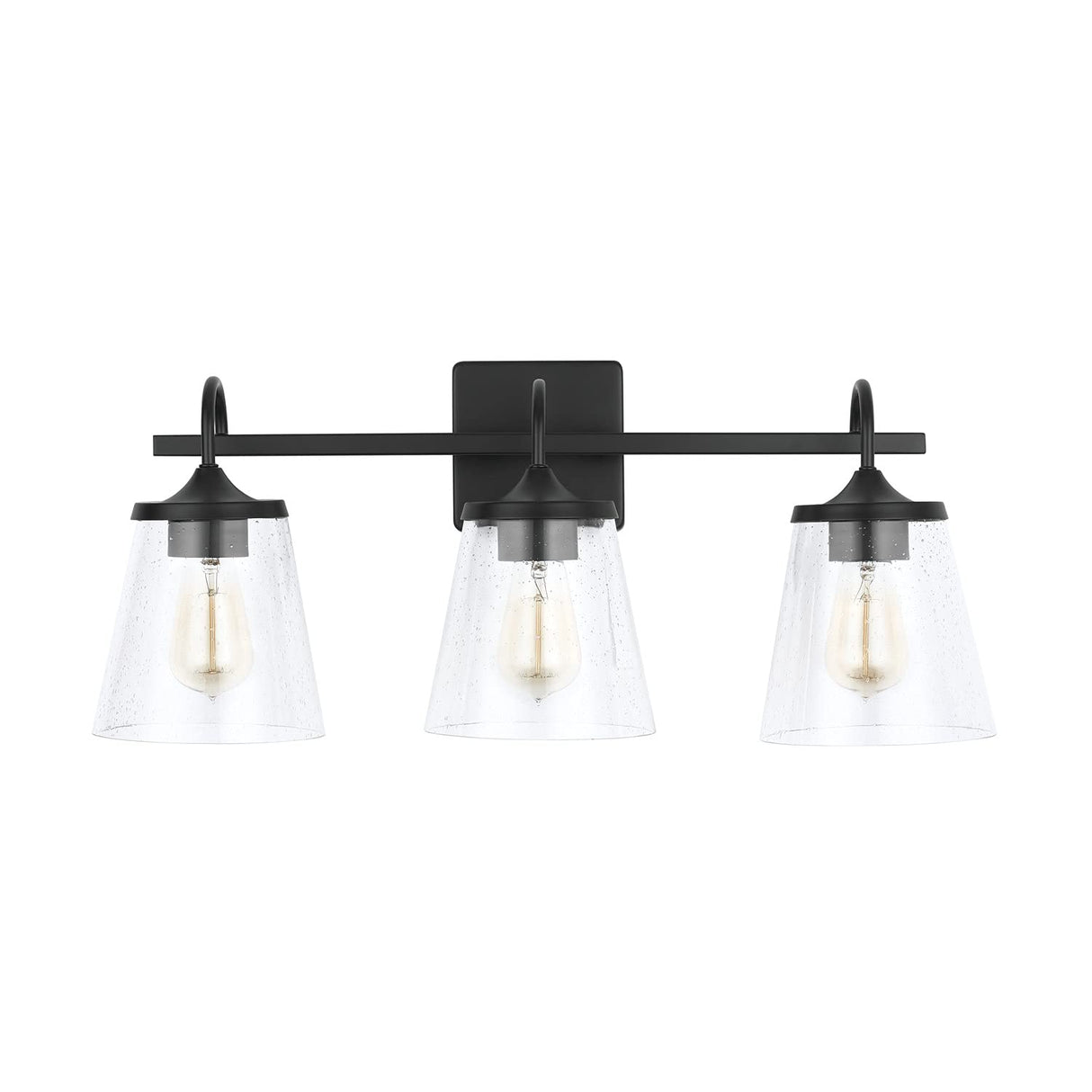 Capital Lighting 139132MB-496 Jayne 3 Light Vanity Matte Black