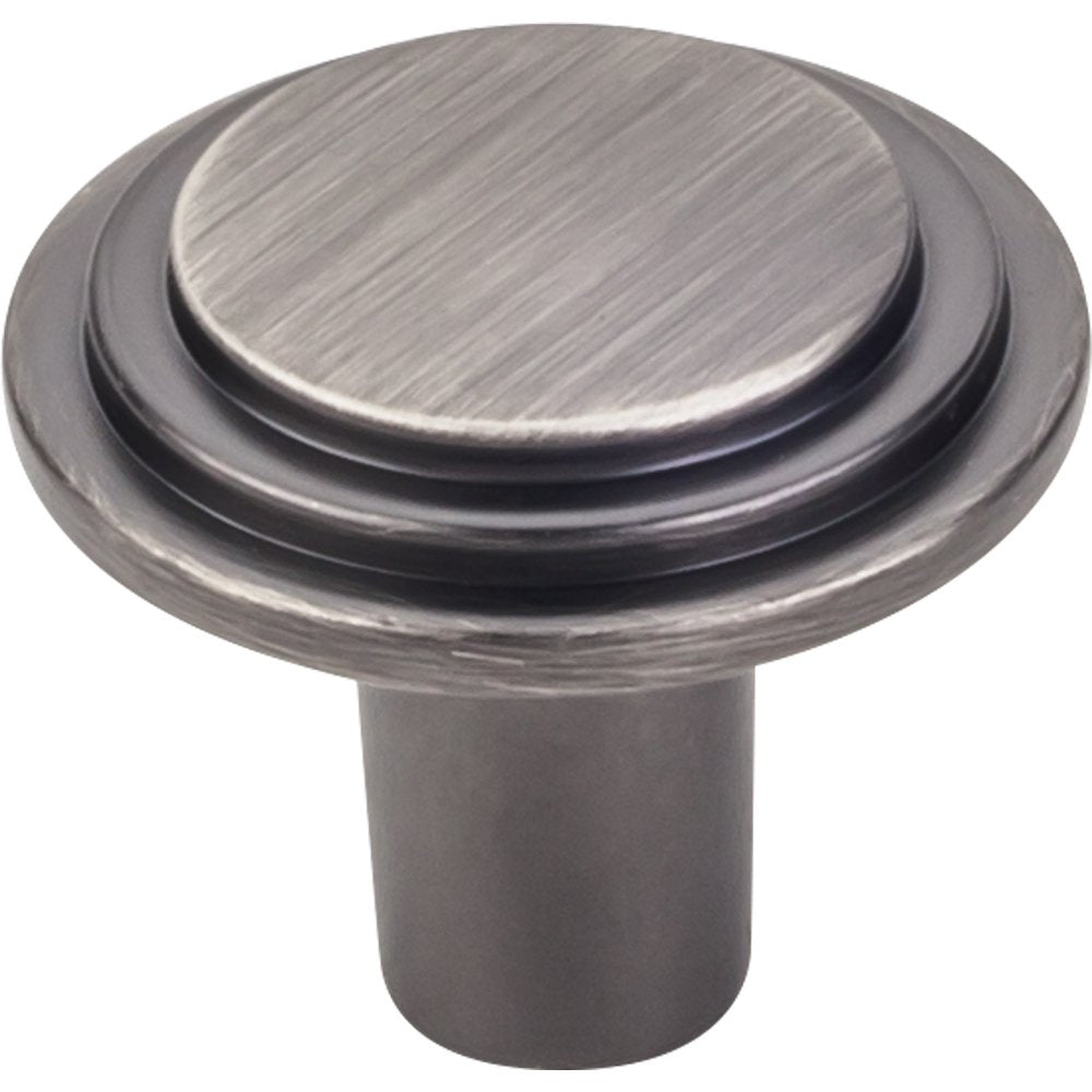 Elements 331L-BNBDL 1-1/4" Diameter Brushed Pewter Round Calloway Cabinet Knob